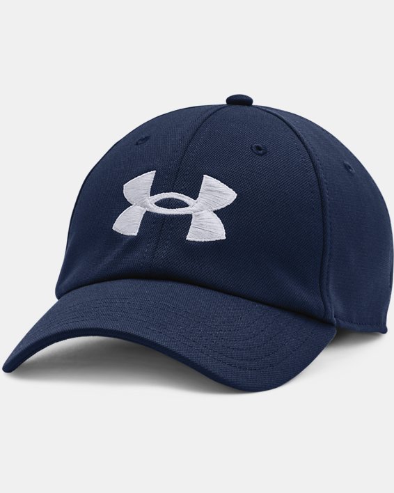 Men's UA Blitzing Adjustable Hat, Navy, pdpMainDesktop image number 0